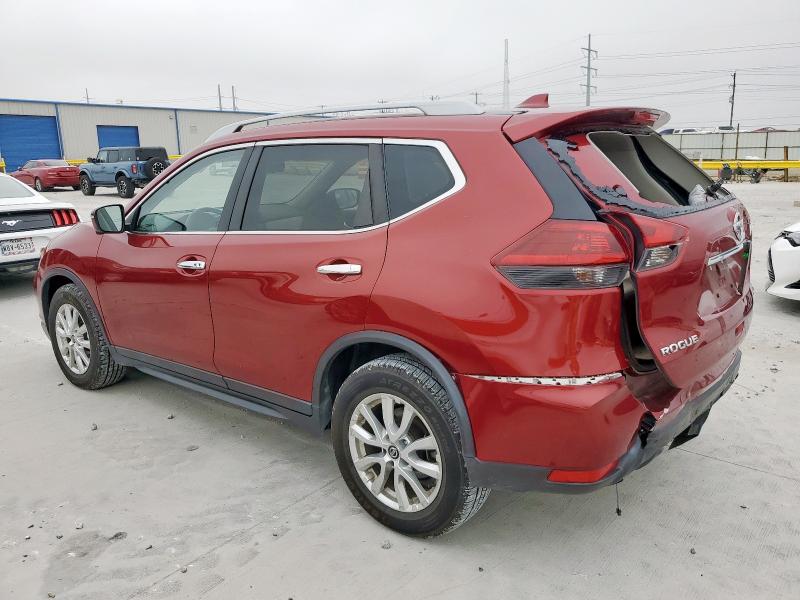 5N1AT2MTXJC829116 - 2018 NISSAN ROGUE S Շագանակագույն լուսանկար 2