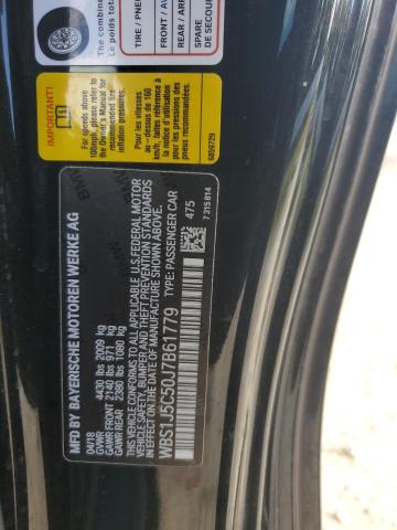 WBS1J5C50J7B61779 - 2018 BMW M2 Negro foto 12