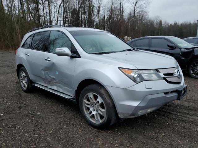 2HNYD285X8H000320 - 2008 ACURA MDX SPORT SILVER photo 4