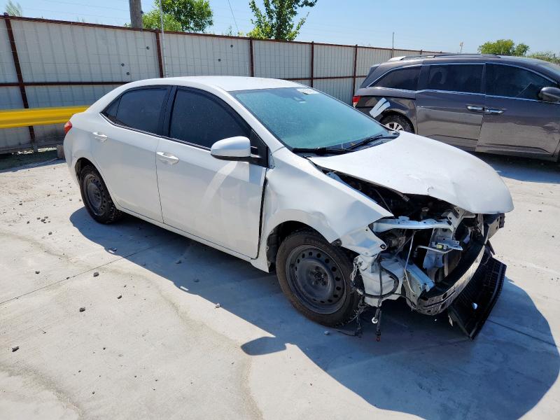 5YFBURHEXHP673512 - 2017 TOYOTA COROLLA L Blanco foto 4