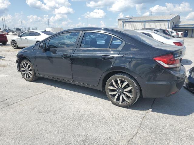 19XFB2F9XFE080252 - 2015 HONDA CIVIC EXL BLACK photo 2
