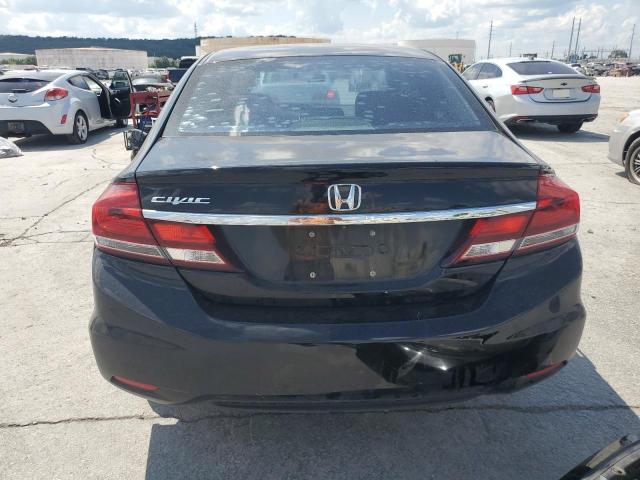 19XFB2F9XFE080252 - 2015 HONDA CIVIC EXL BLACK photo 6