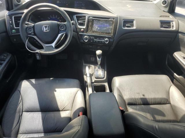 19XFB2F9XFE080252 - 2015 HONDA CIVIC EXL BLACK photo 8