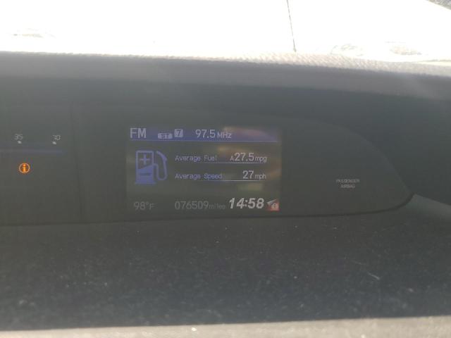 19XFB2F9XFE080252 - 2015 HONDA CIVIC EXL BLACK photo 9