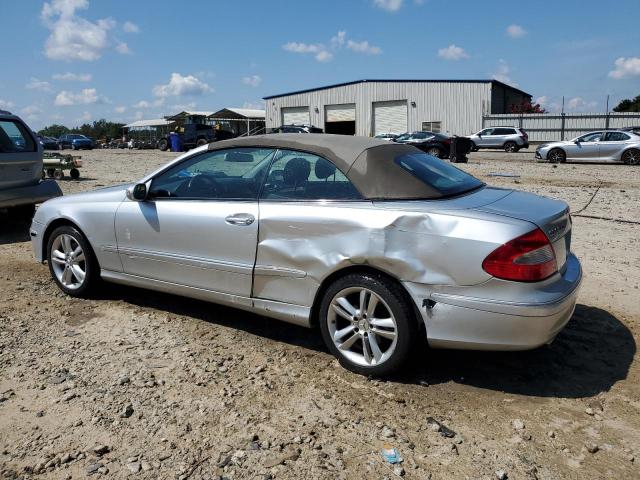 WDBTK56G16T056141 - 2006 MERCEDES-BENZ CLK 350 SILVER photo 2