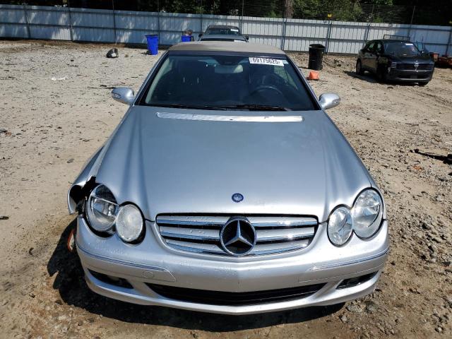 WDBTK56G16T056141 - 2006 MERCEDES-BENZ CLK 350 SILVER photo 5