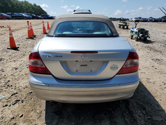 WDBTK56G16T056141 - 2006 MERCEDES-BENZ CLK 350 SILVER photo 6