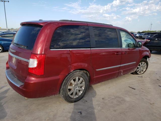 2C4RC1BG0FR526531 - 2015 CHRYSLER TOWN & COU TOURING RED photo 3