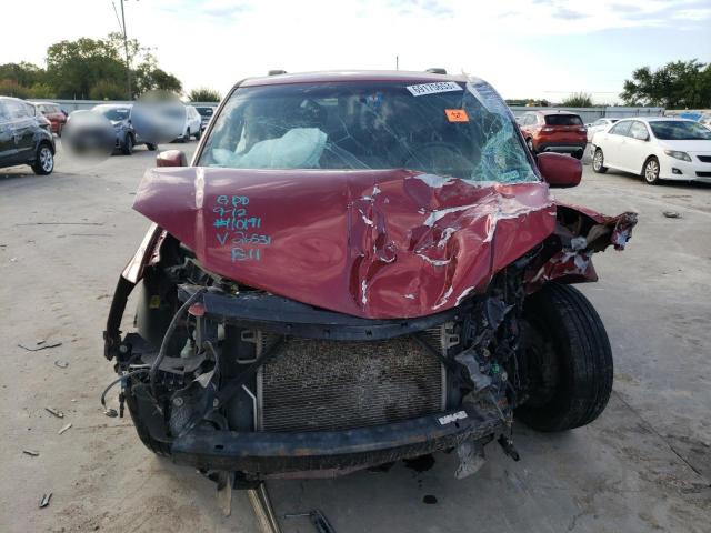 2C4RC1BG0FR526531 - 2015 CHRYSLER TOWN & COU TOURING RED photo 5