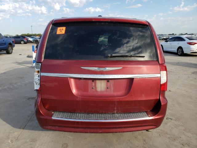 2C4RC1BG0FR526531 - 2015 CHRYSLER TOWN & COU TOURING RED photo 6