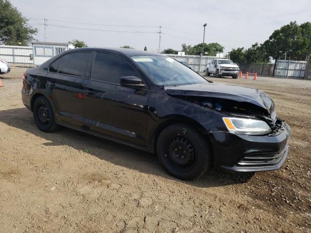 3VW1K7AJ2FM280442 - 2015 VOLKSWAGEN JETTA BASE 黑色 照片 4