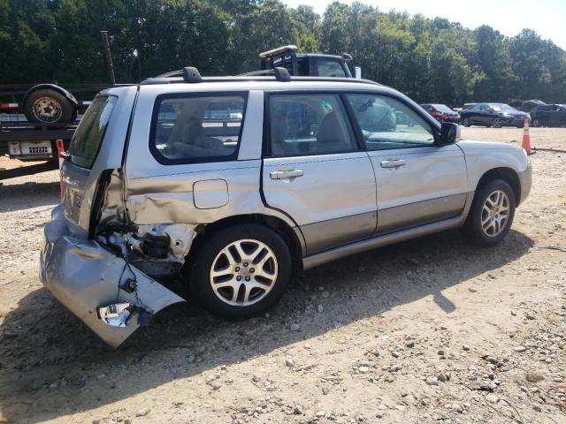 JF1SG67676H727850 - 2006 SUBARU FORESTER 2.5X LL BEAN SILVER photo 3