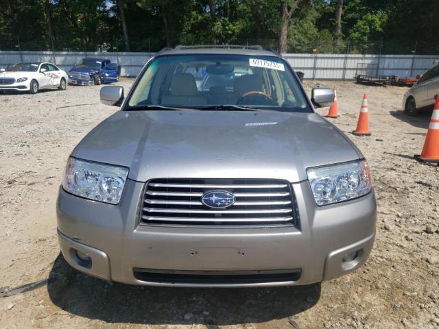 JF1SG67676H727850 - 2006 SUBARU FORESTER 2.5X LL BEAN SILVER photo 5