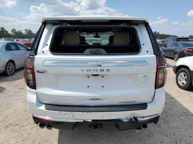 1GNSCSKD2MR328167 - 2021 CHEVROLET TAHOE C1500 PREMIER WHITE photo 6