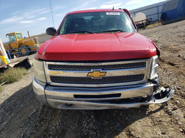 1GCRKSE73DZ109394 - 2013 CHEVROLET SILVERADO K1500 LT RED photo 5