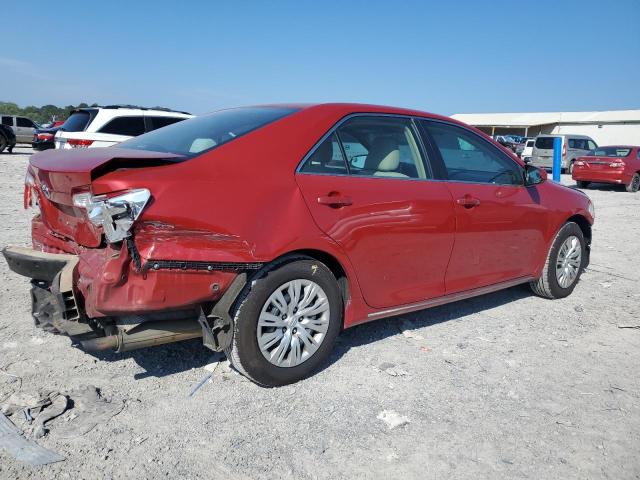 4T1BF1FK1CU607393 - 2012 TOYOTA CAMRY BASE RED photo 3