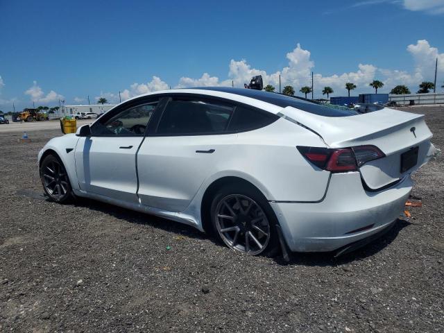 5YJ3E1EB5NF263205 - 2022 TESLA MODEL 3 თეთრი ფოტო 2
