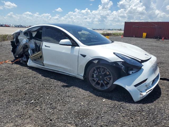5YJ3E1EB5NF263205 - 2022 TESLA MODEL 3 თეთრი ფოტო 4