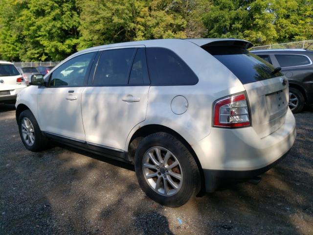 2FMDK4JC1ABB49797 - 2010 FORD EDGE SEL WHITE photo 2