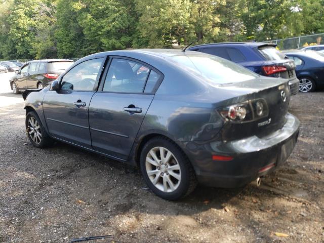 JM1BK32F081139234 - 2008 MAZDA 3 I GRAY photo 2