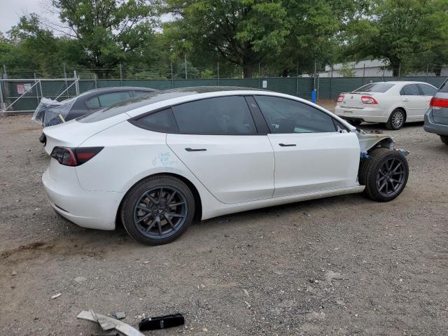 5YJ3E1EA5MF989815 - 2021 TESLA MODEL 3 WHITE photo 3
