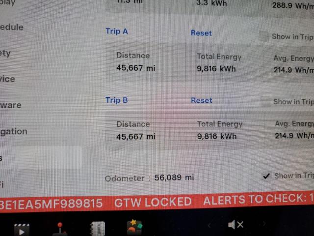 5YJ3E1EA5MF989815 - 2021 TESLA MODEL 3 WHITE photo 9