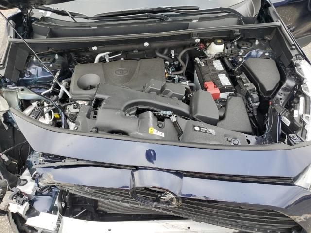 2T3P1RFVXSW540523 - 2025 TOYOTA RAV4 XLE BLUE photo 12