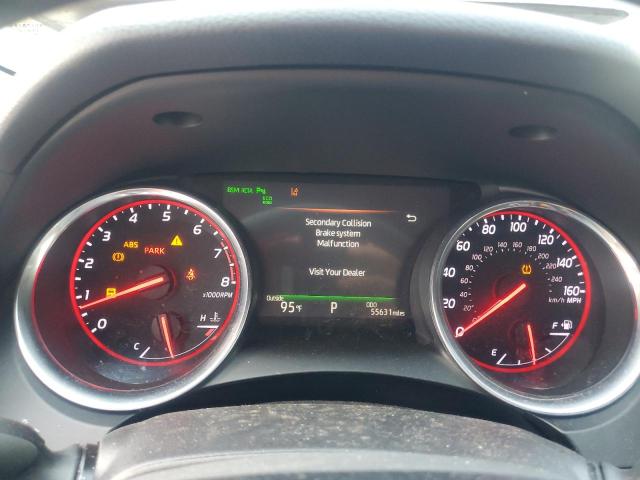 4T1BZ1HK1JU019995 - 2018 TOYOTA CAMRY XSE BLACK photo 9