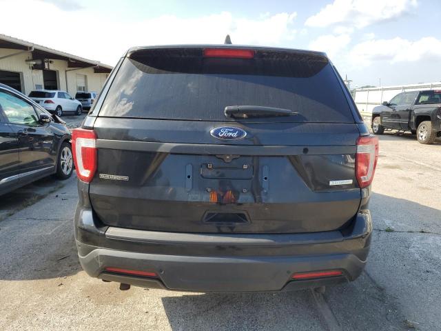 1FM5K8AT6JGA83882 - 2018 FORD EXPLORER POLICE INTERCEPTOR BLACK photo 6