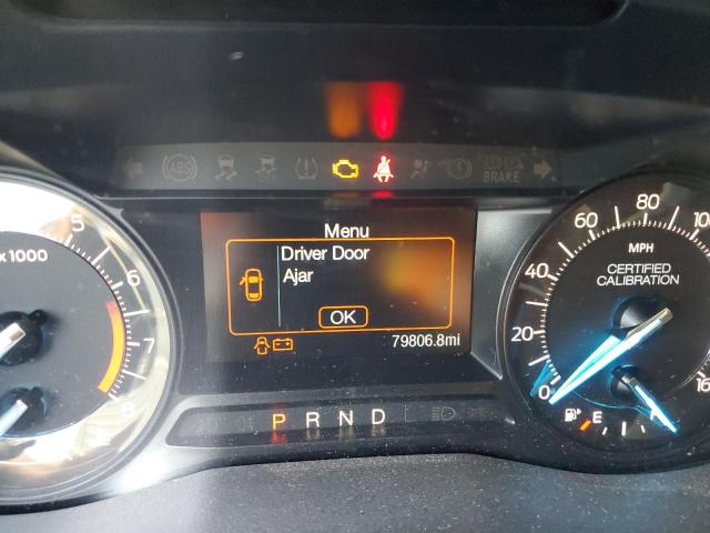 1FM5K8AT6JGA83882 - 2018 FORD EXPLORER POLICE INTERCEPTOR შავი ფოტო 9