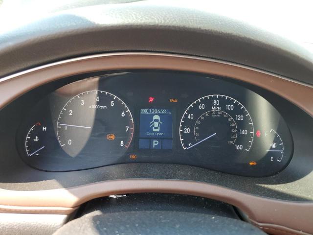 KMHGC4DD3CU152650 - 2012 HYUNDAI GENESIS 3.8L შავი ფოტო 9