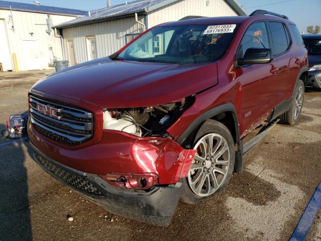 1GKKNVLS3HZ200936 - 2017 GMC ACADIA ALL TERRAIN MAROON photo 1