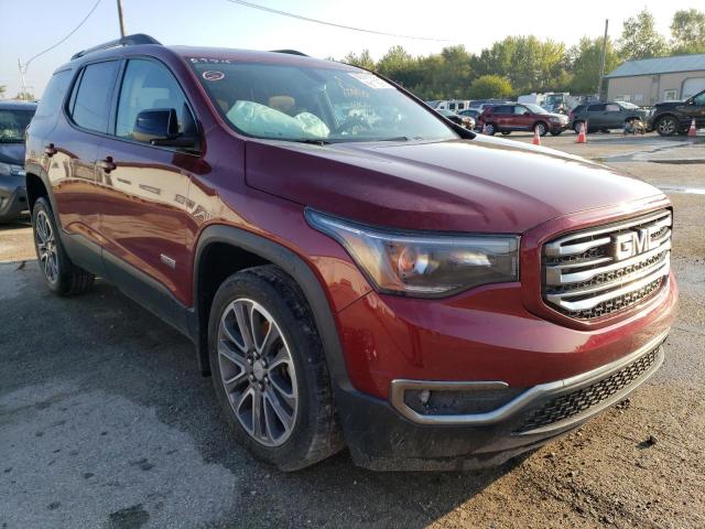 1GKKNVLS3HZ200936 - 2017 GMC ACADIA ALL TERRAIN MAROON photo 4