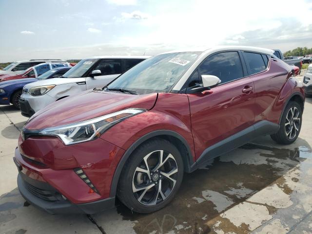 JTNKHMBX7J1009241 - 2018 TOYOTA C-HR XLE BURGUNDY photo 1