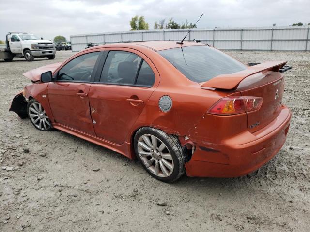 JA3AU86W99U016057 - 2009 MITSUBISHI LANCER GTS ORANGE photo 2