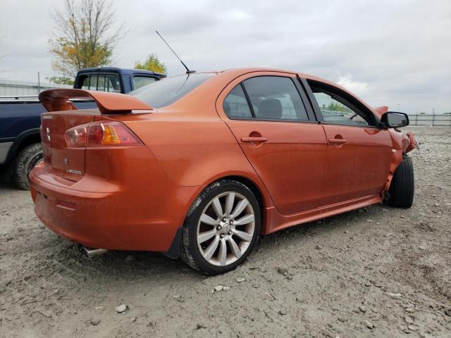 JA3AU86W99U016057 - 2009 MITSUBISHI LANCER GTS ORANGE photo 3