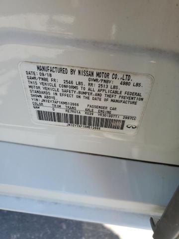 JN1EV7AP1KM512666 - 2019 INFINITI Q50 LUXE WHITE photo 12