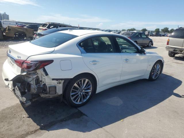 JN1EV7AP1KM512666 - 2019 INFINITI Q50 LUXE WHITE photo 3