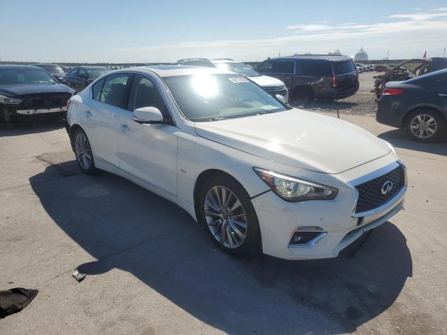 JN1EV7AP1KM512666 - 2019 INFINITI Q50 LUXE WHITE photo 4