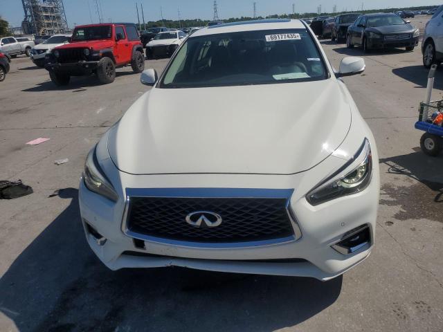 JN1EV7AP1KM512666 - 2019 INFINITI Q50 LUXE WHITE photo 5