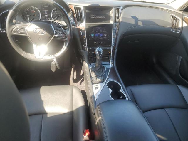 JN1EV7AP1KM512666 - 2019 INFINITI Q50 LUXE WHITE photo 8