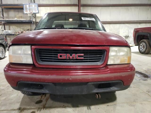 1GTCS1949WK506393 - 1998 GMC SONOMA RED photo 5