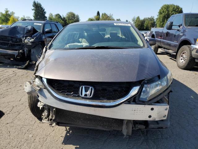 19XFB2F84FE002184 - 2015 HONDA CIVIC EX BROWN photo 5