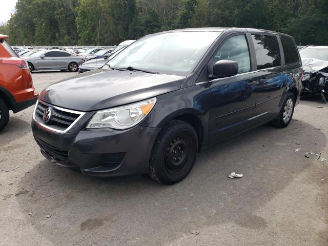 2C4RVAAG0CR393468 - 2012 VOLKSWAGEN ROUTAN S გრაფიტი ფოტო 1