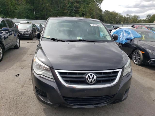 2C4RVAAG0CR393468 - 2012 VOLKSWAGEN ROUTAN S გრაფიტი ფოტო 5