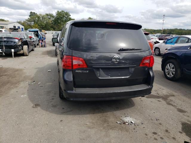2C4RVAAG0CR393468 - 2012 VOLKSWAGEN ROUTAN S გრაფიტი ფოტო 6