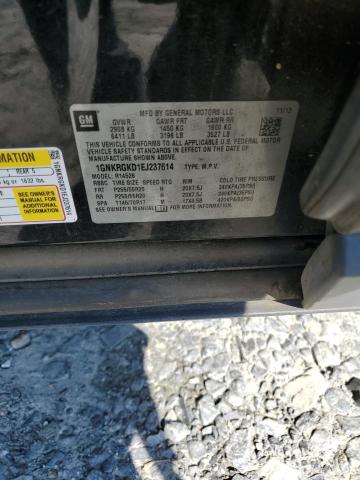 1GNKRGKD1EJ237614 - 2014 CHEVROLET TRAVERSE LT 石墨色 照片 13