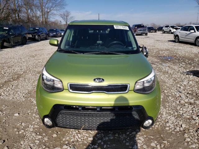 KNDJP3A50G7846223 - 2016 KIA SOUL + GREEN photo 5