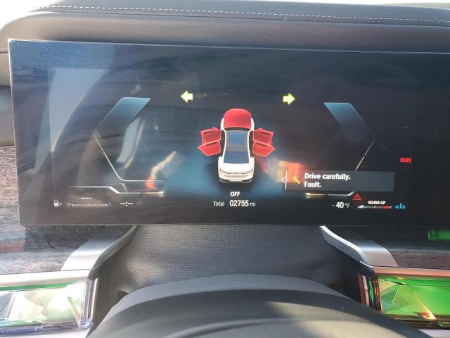 WBA33EJ09PCM89147 - 2023 BMW 760 XI WHITE photo 9