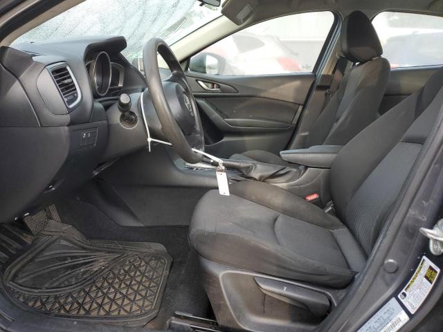 JM1BM1T77F1270339 - 2015 MAZDA 3 SV GRAY photo 7